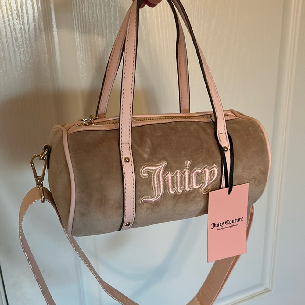 Juicy Couture velour crossbody bag NWT